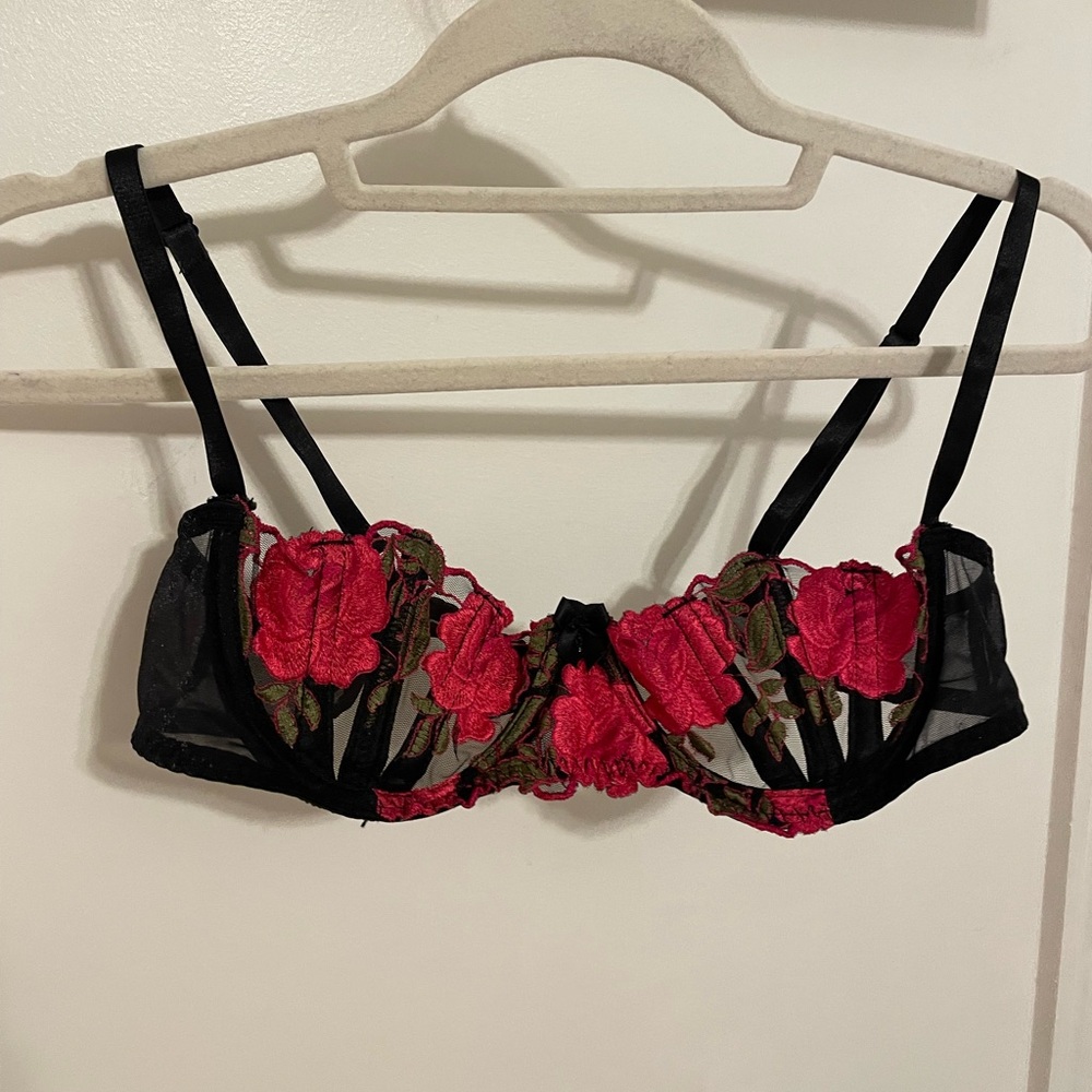 Vintage Floral Bralette
